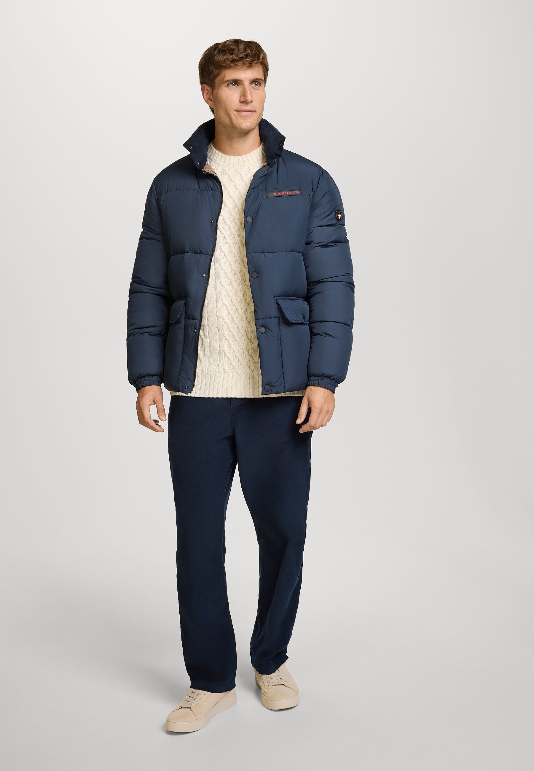 Winterjacke KSStevens puffer jacket Sky Captain