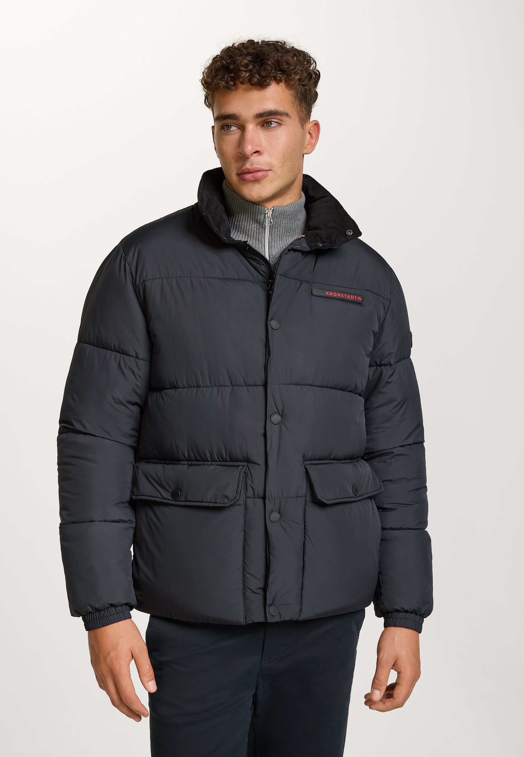 Winterjacke KSStevens puffer jacket Black