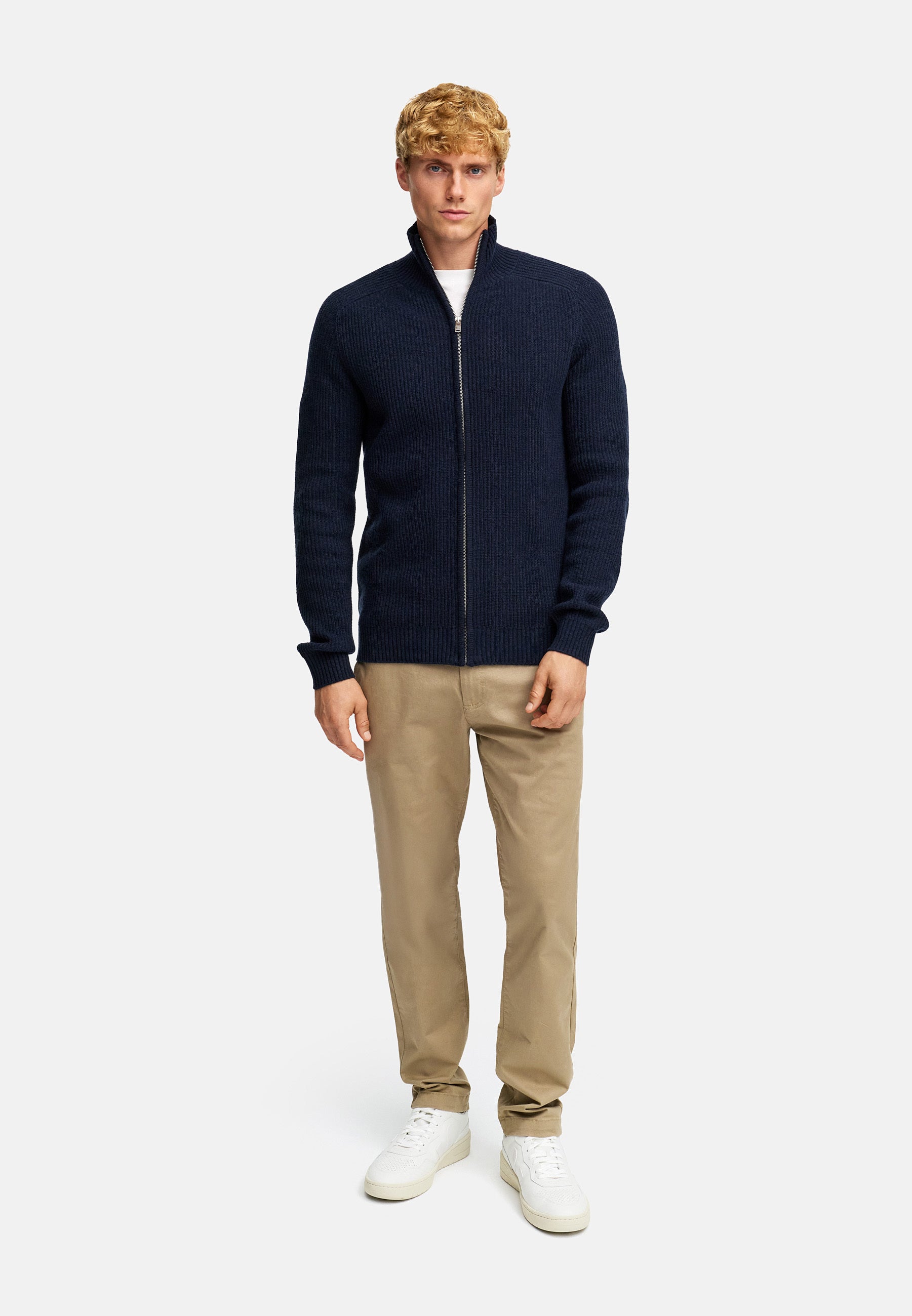 Strickjacke KSDorsey zip cardigan knit Sky Captain