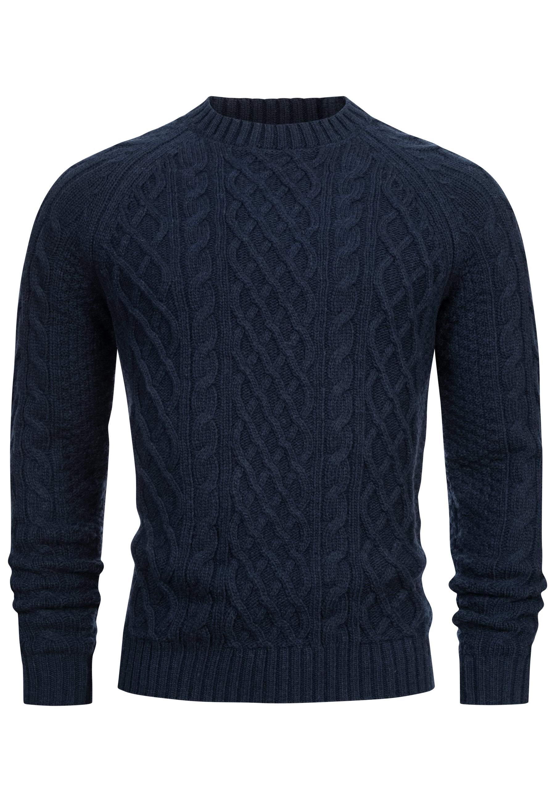 KRONSTADT | Men's Knitted Sweater KSWard Knit Crew Neck Sky
