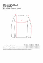 Strickpullover KSLarson Strick Crew Neck Charcoal Mix