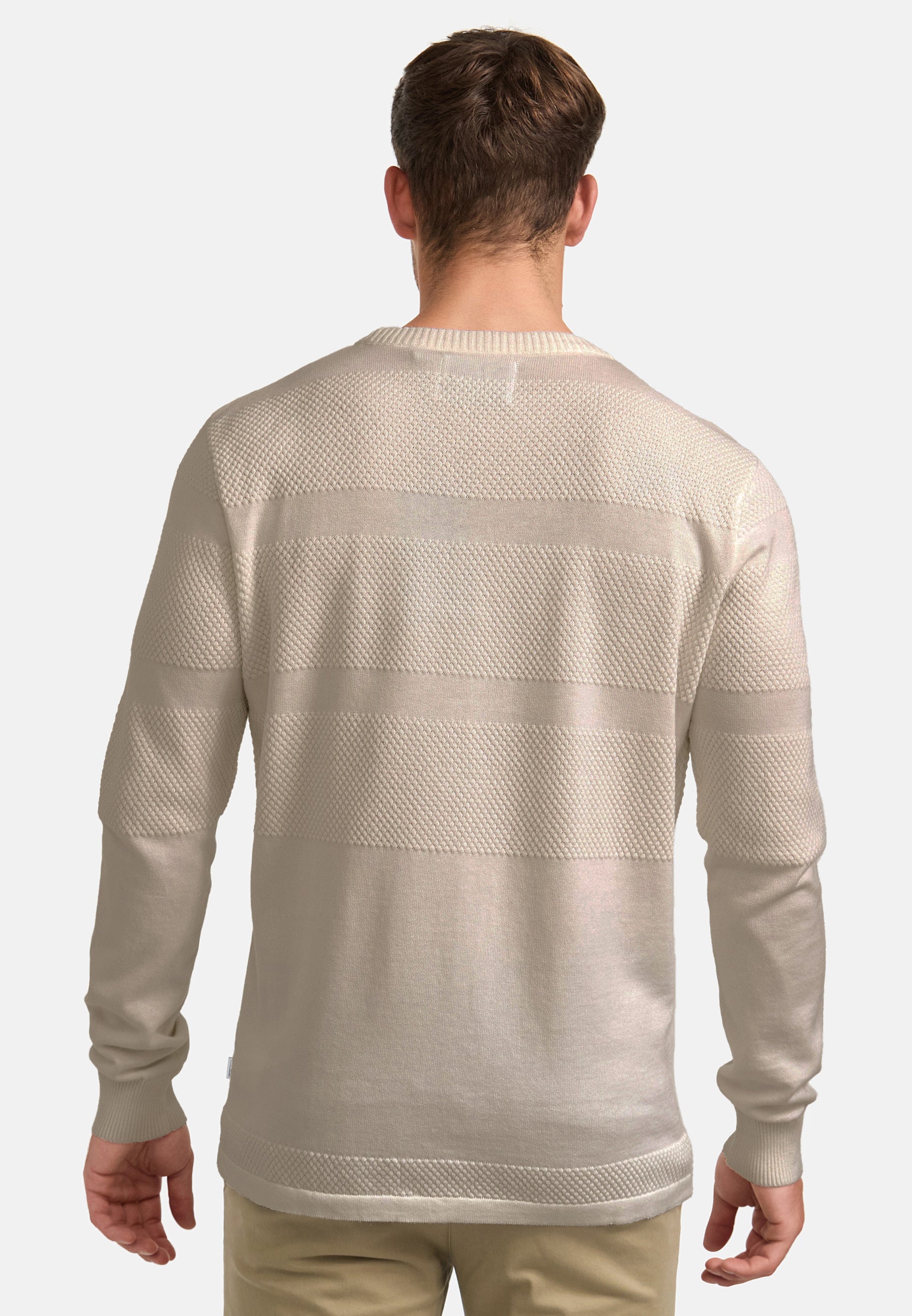 KRONSTADT | Men's Knitted Sweater KSHannes Sand Mix – Kronstadt