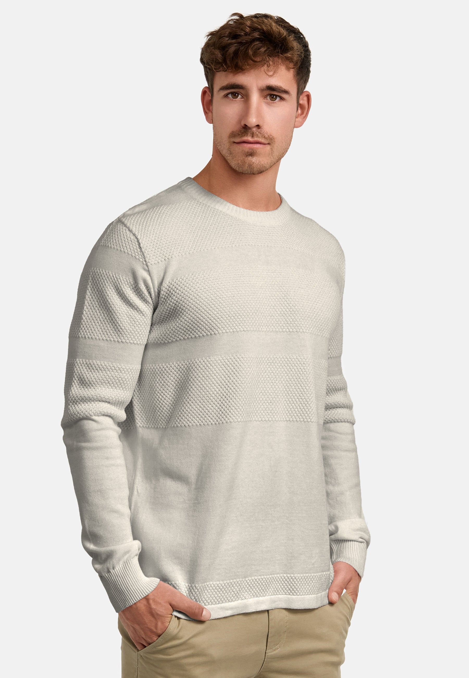 Strickpullover KSHannes Stone mix