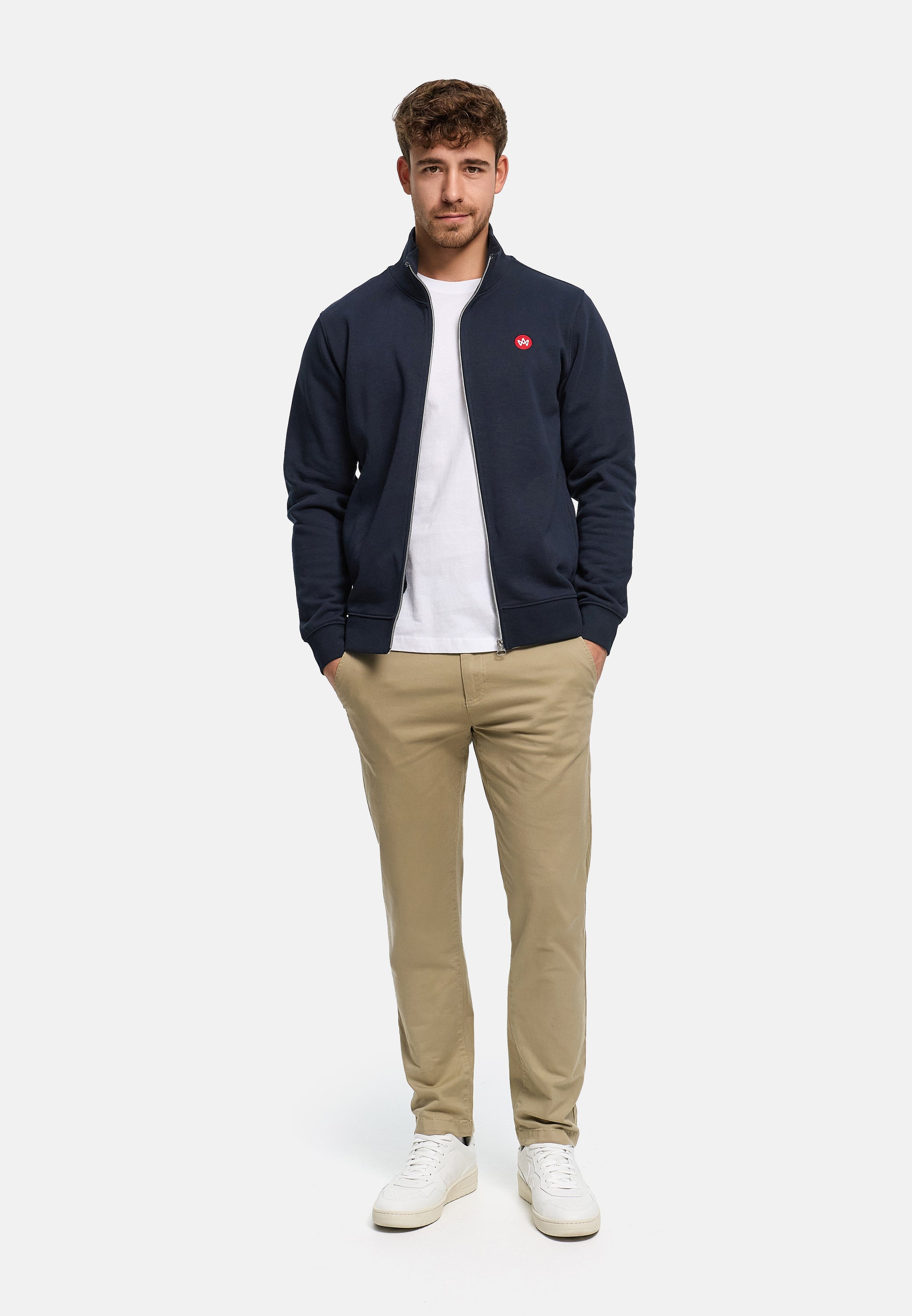 Sweatjacke KSLars Zipsweater Sky Captain