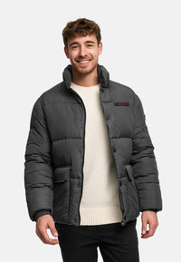 Winterjacke KSStevens Steppjacke Dk Grey