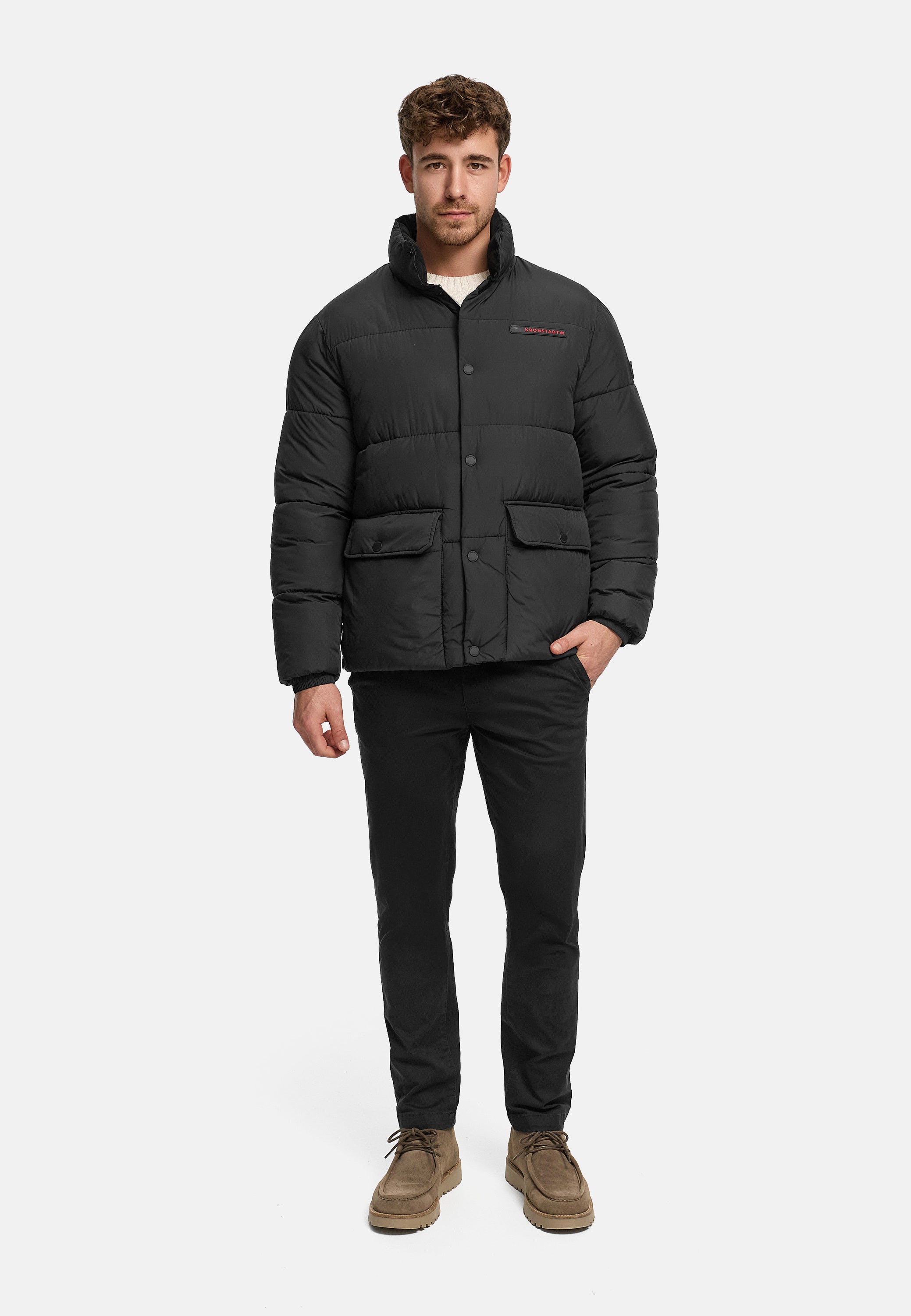 Winterjacke KSStevens puffer jacket Black