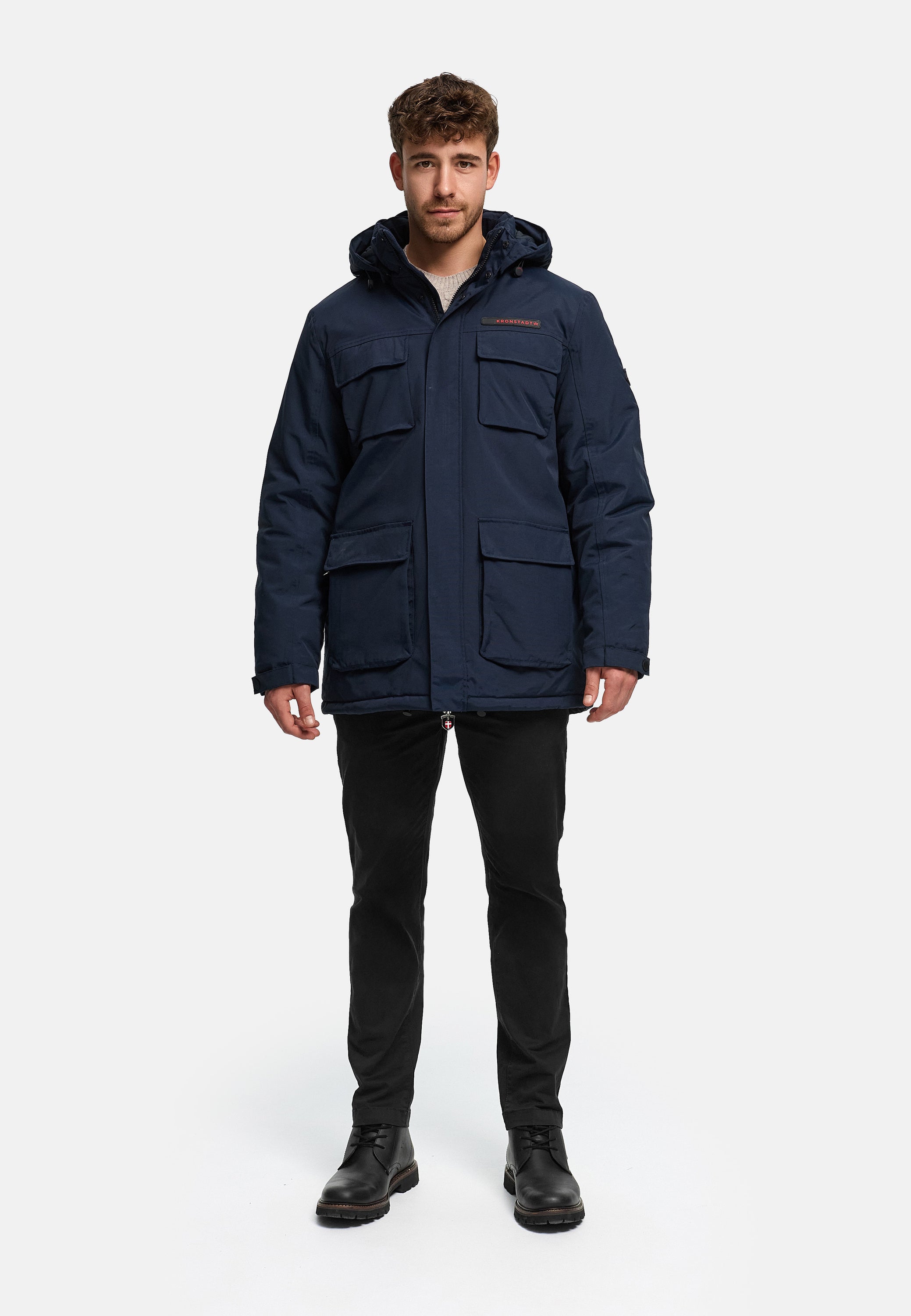 Winterjacke KSHarrington hood jacket Sky Captain