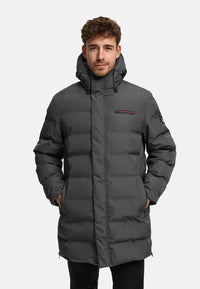 Winterjacke KSBourland mit Kapuze Dk Grey