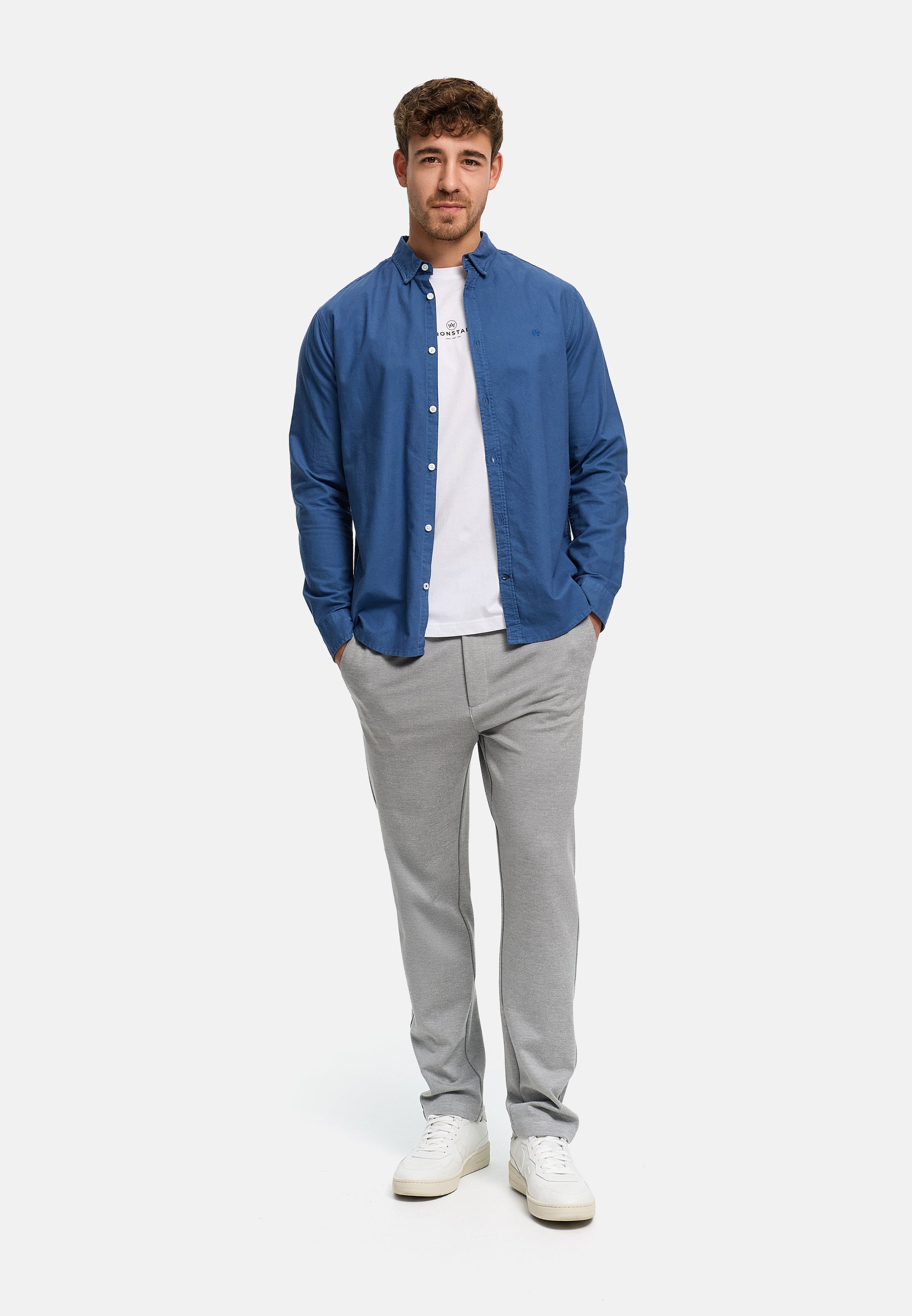 Hemd Langarm KSAsk Ls Federal Blue