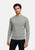 Strickpullover KSFlynn cabel crew neck knit Lt Grey Mix
