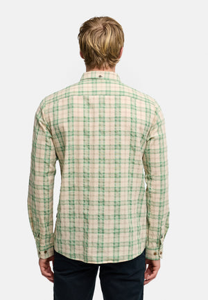 Hemd Langarm KSKiefer Deep Lichen Green Produktbild