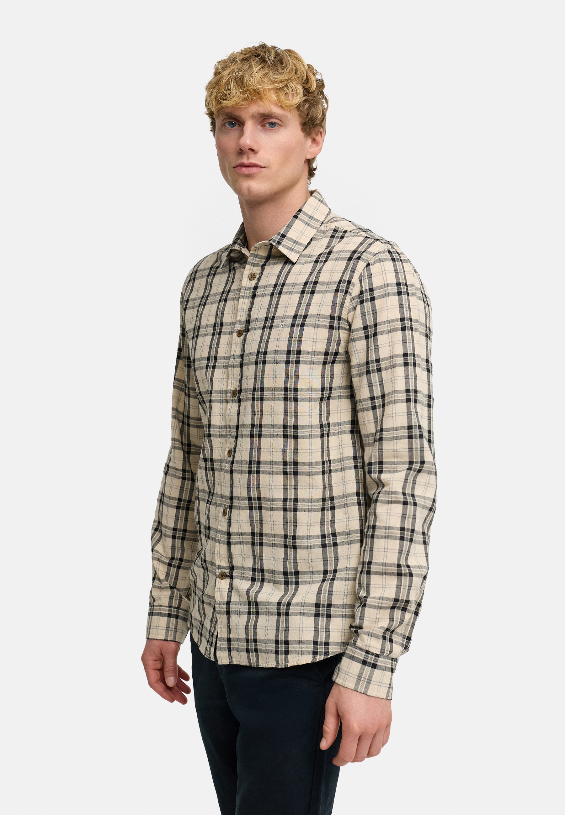 Hemd Langarm KSKiefer Navy Produktbild