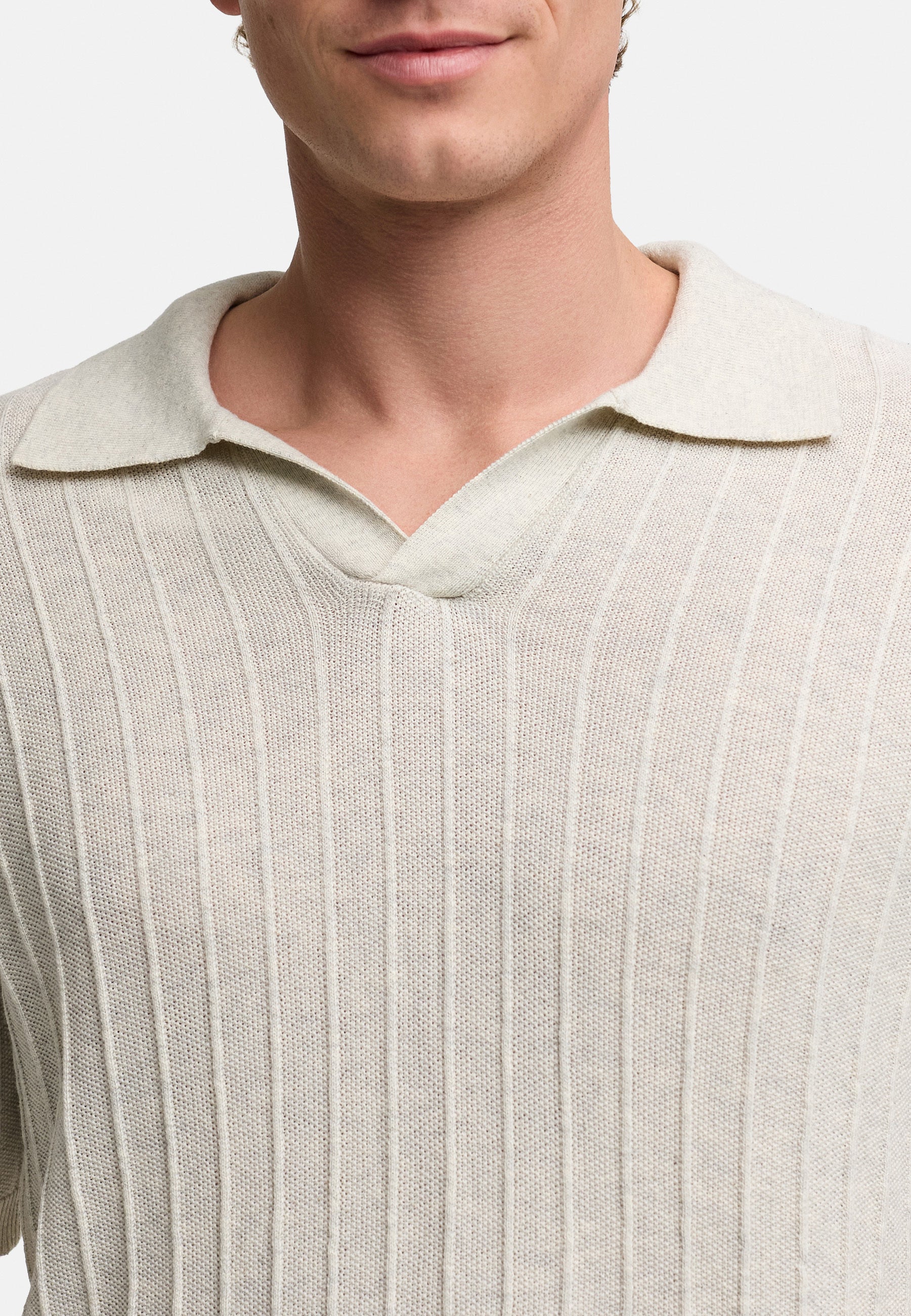 Poloshirt KSAlonzo Beige Mix Produktbild