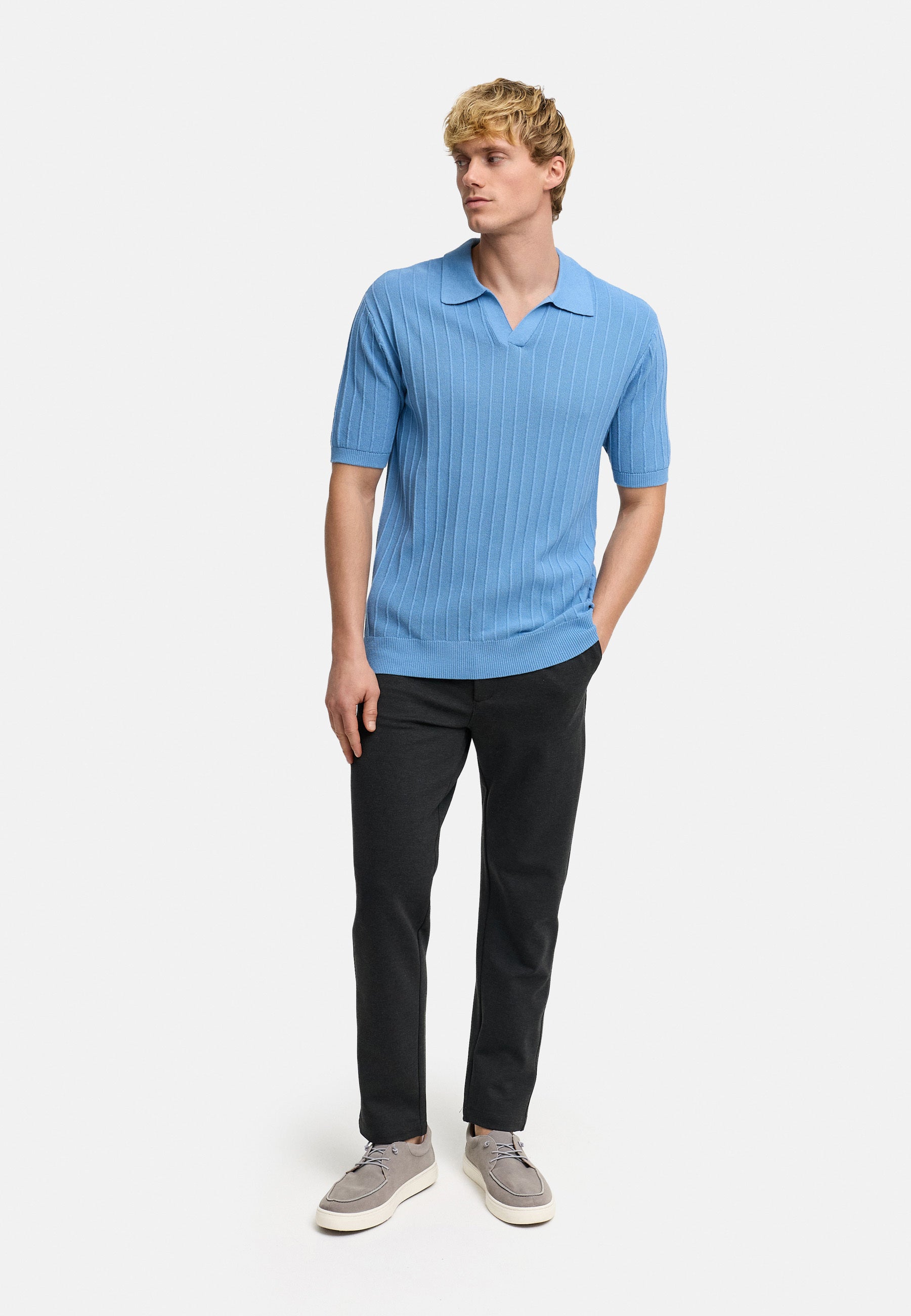 Poloshirt KSAlonzo Blue Shadow Mix