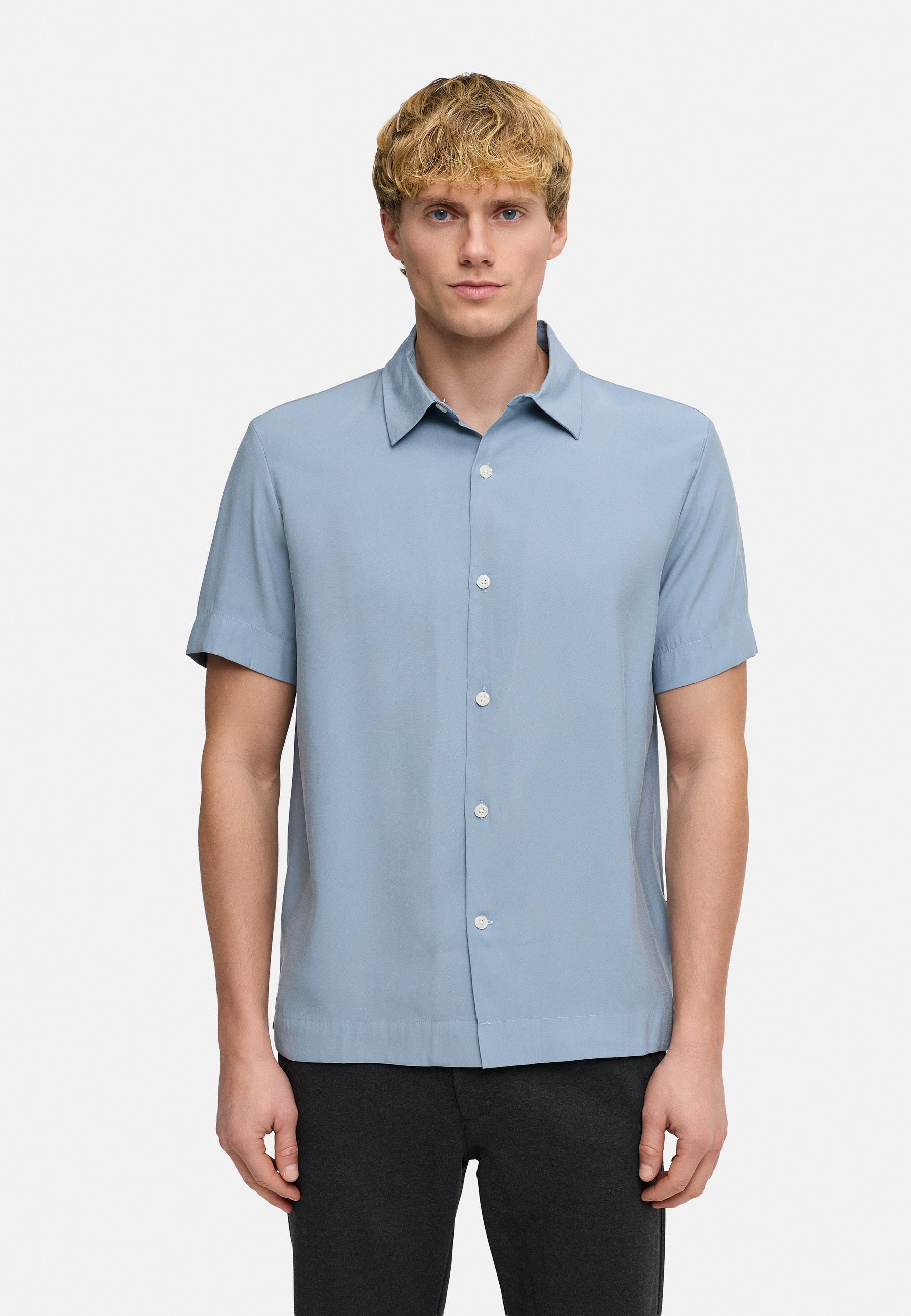 Hemd Kurzarm KSEckdahl Ashley Blue Produktbild