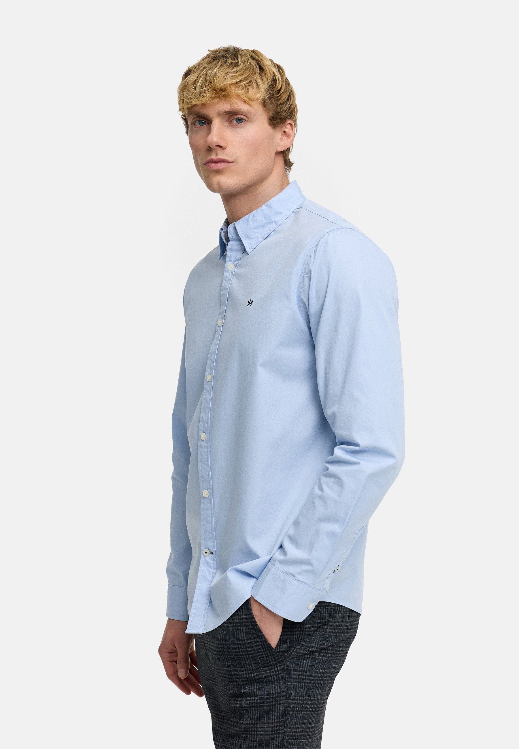 Hemd Langarm KSBrad Light Blue Produktbild