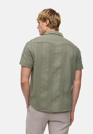 Hemd Kurzarm KSSani Deep Lichen Green Produktbild