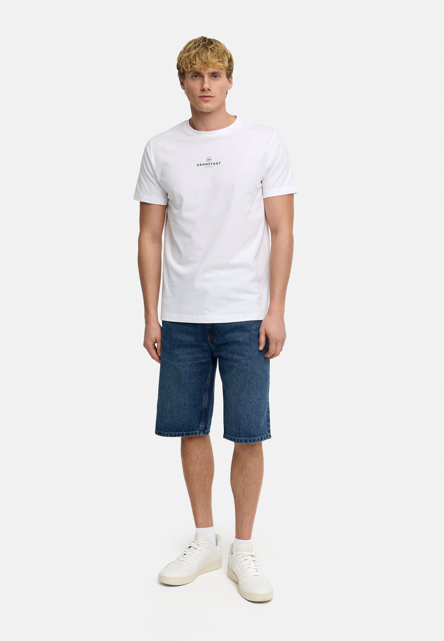 Shorts Jeans KSBoldgate Stone blue denim Produktbild