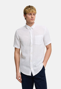 Hemd Kurzarm KSGallagher Offwhite
