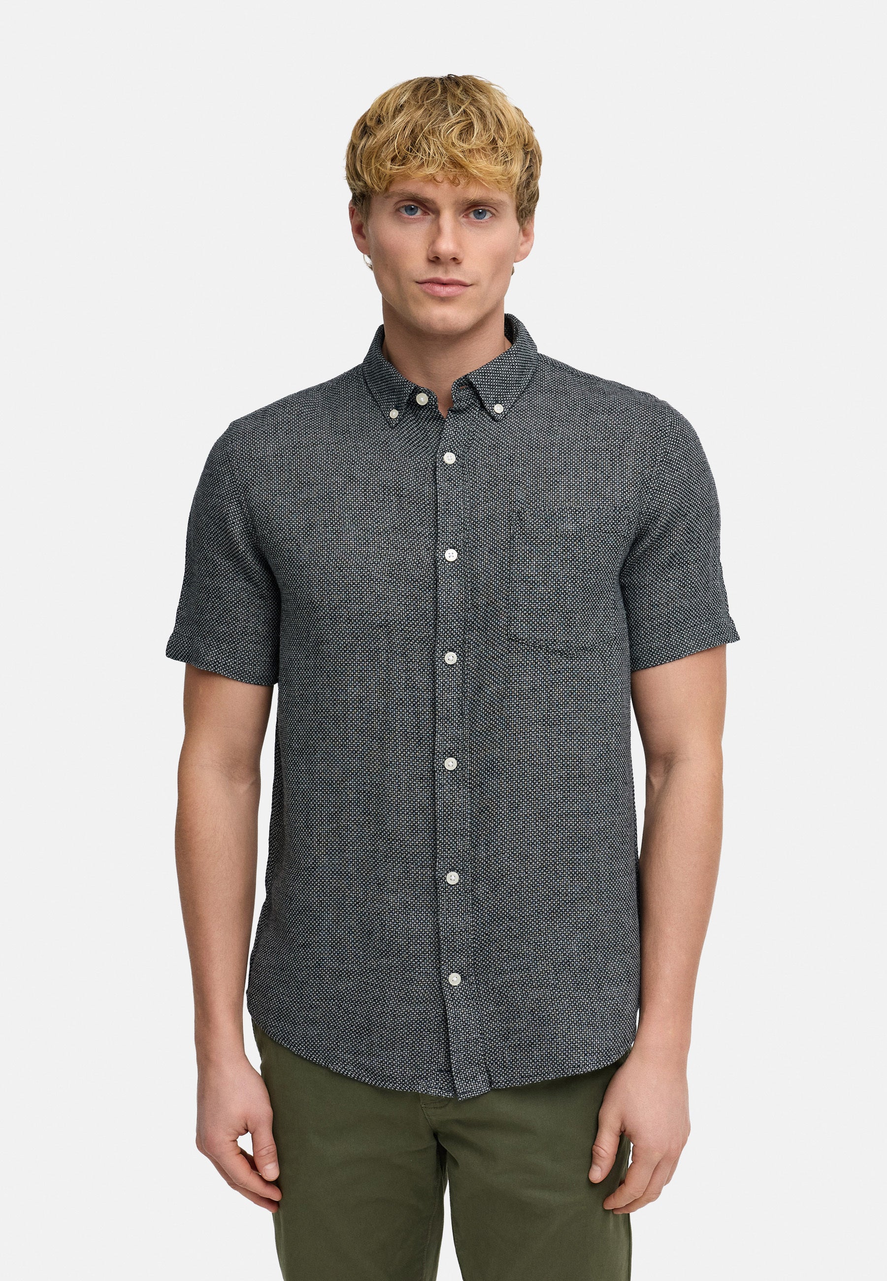Hemd Kurzarm KSGallagher Black Produktbild