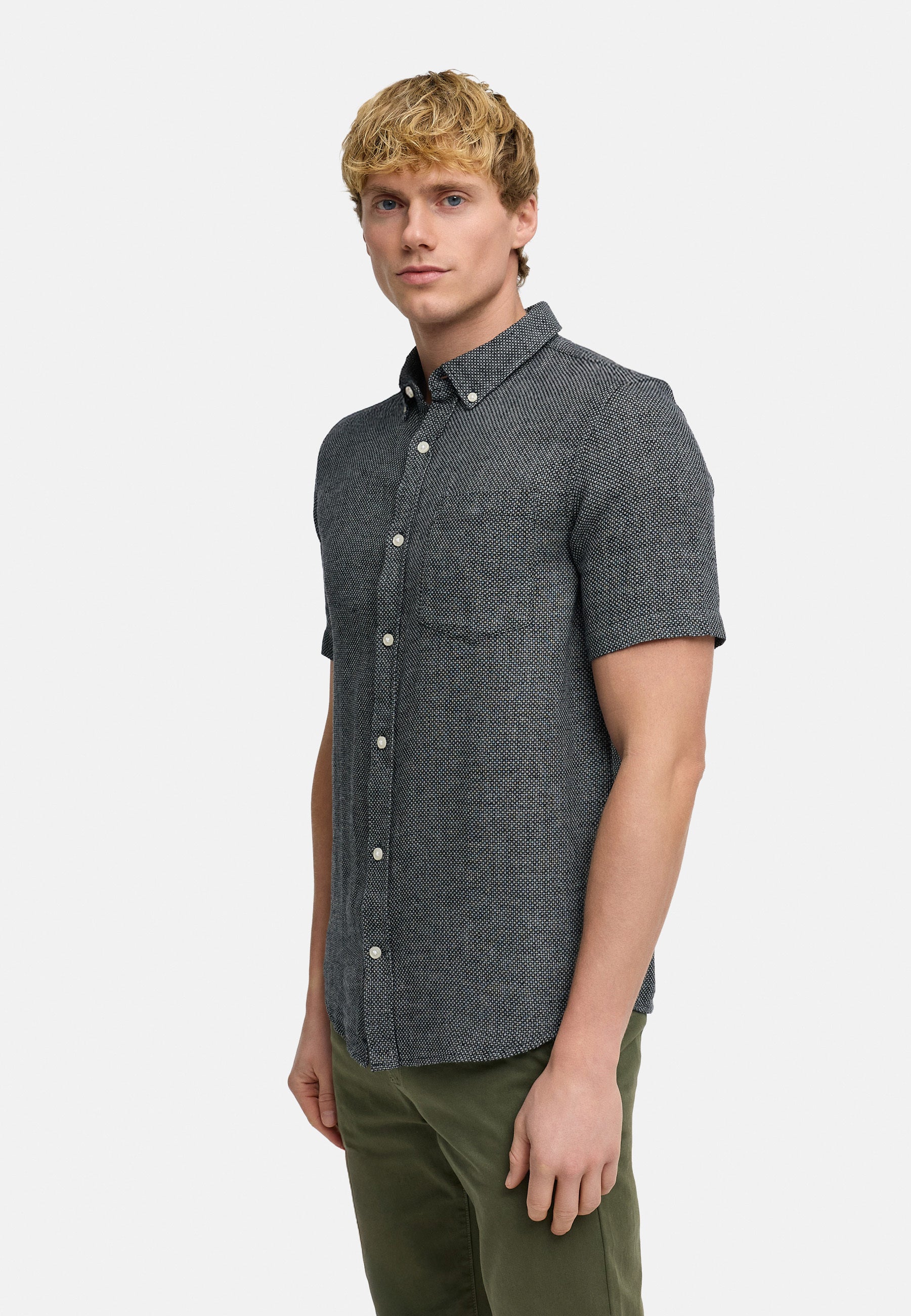 Hemd Kurzarm KSGallagher Black Produktbild