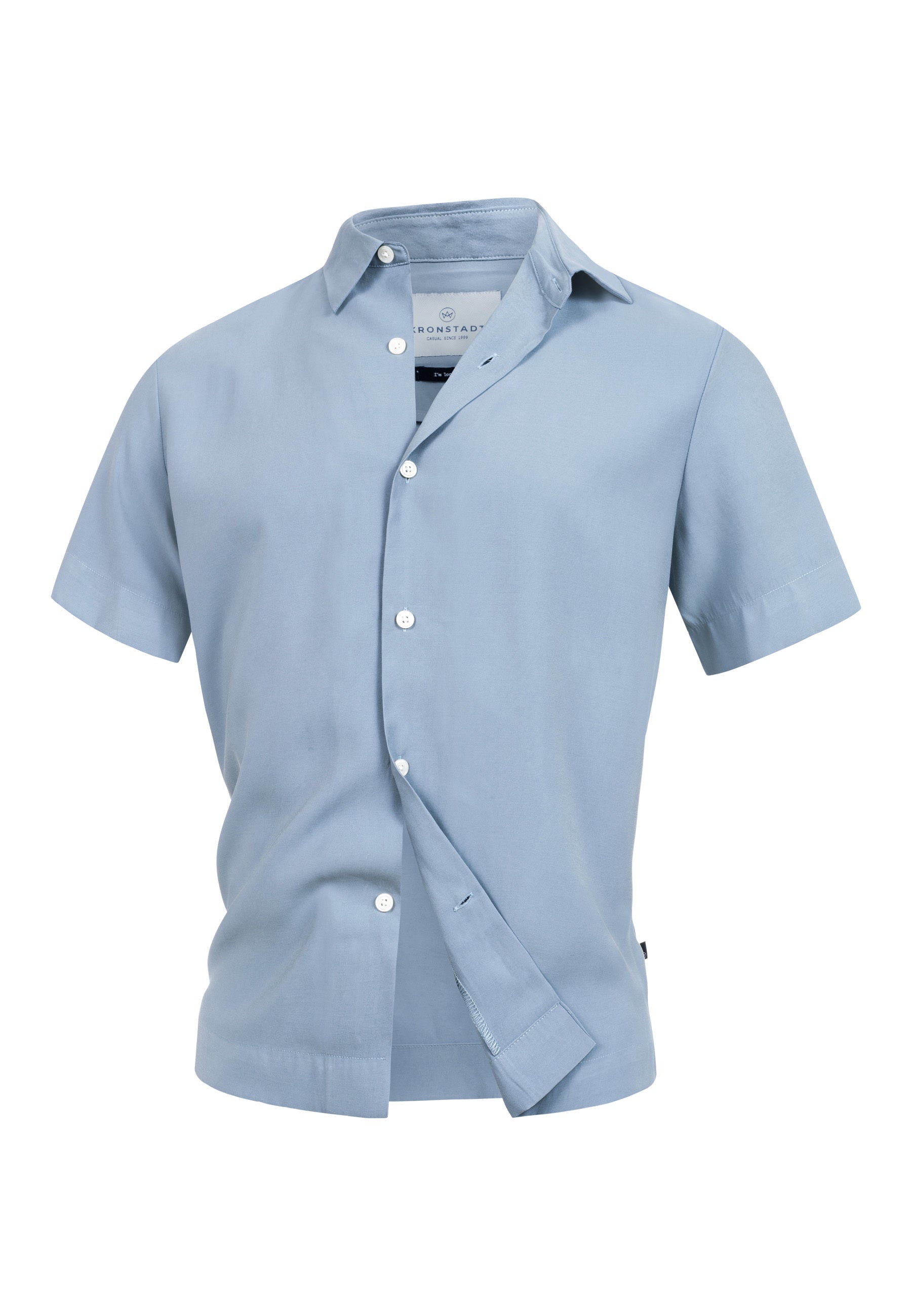 Hemd Kurzarm KSEckdahl Ashley Blue Produktbild