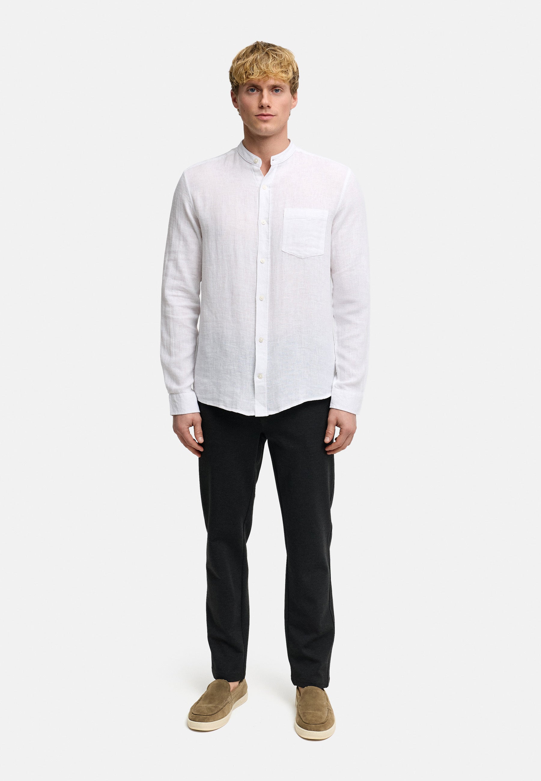 Hemd Langarm KSGallagher Offwhite Produktbild