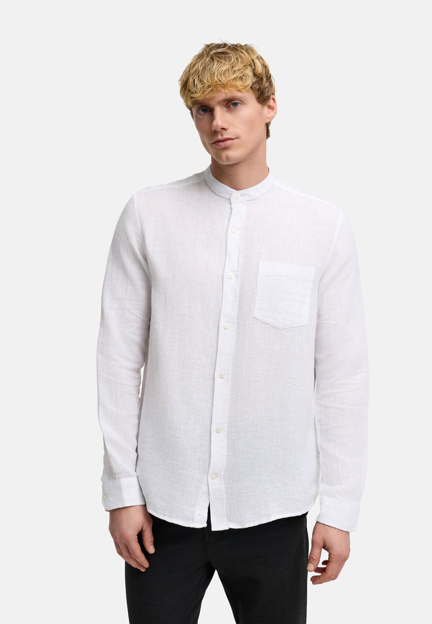 Hemd Langarm KSGallagher Offwhite Produktbild