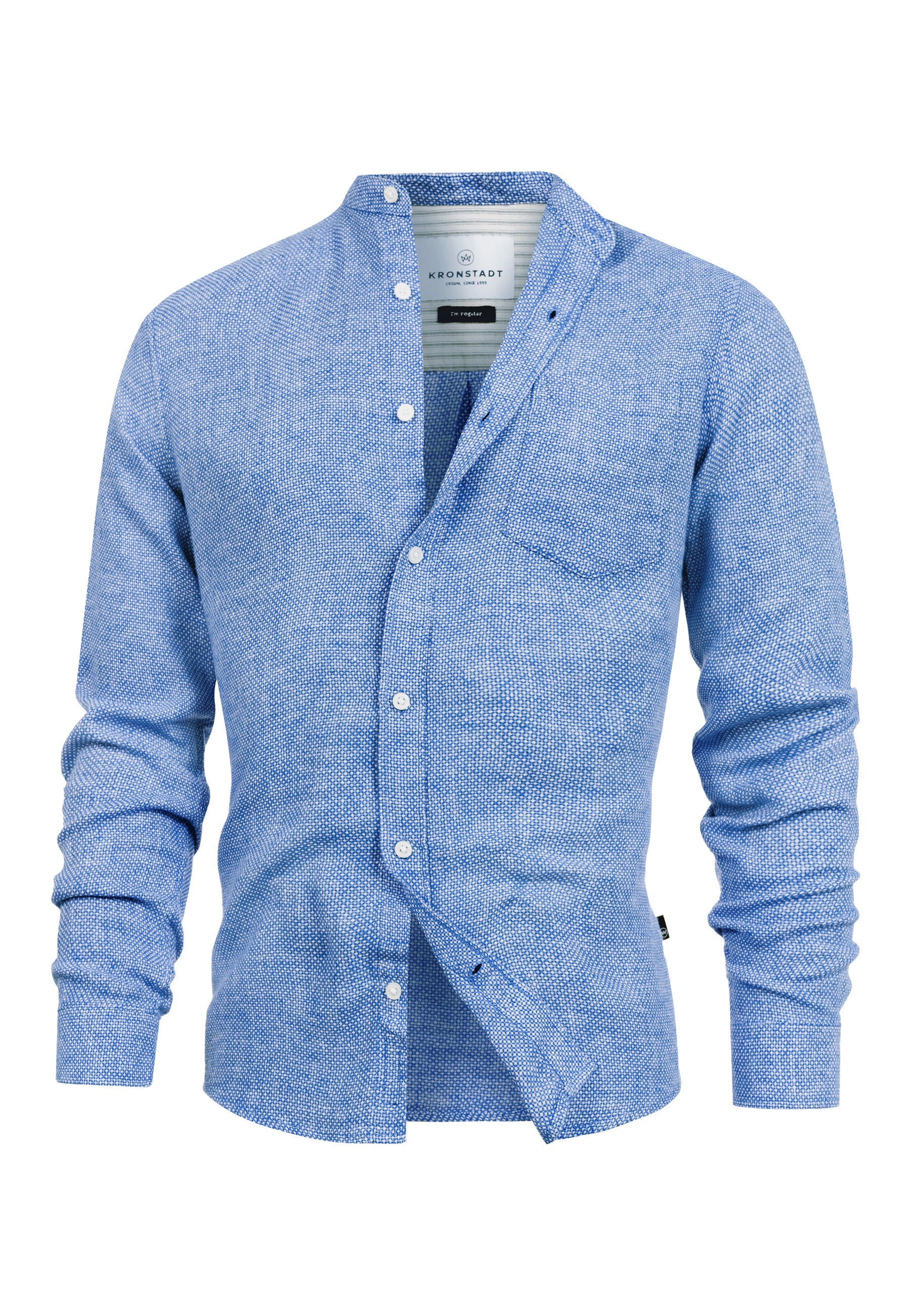 Hemd Langarm KSGallagher Palace Blue Produktbild