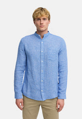 Hemd Langarm KSGallagher Palace Blue