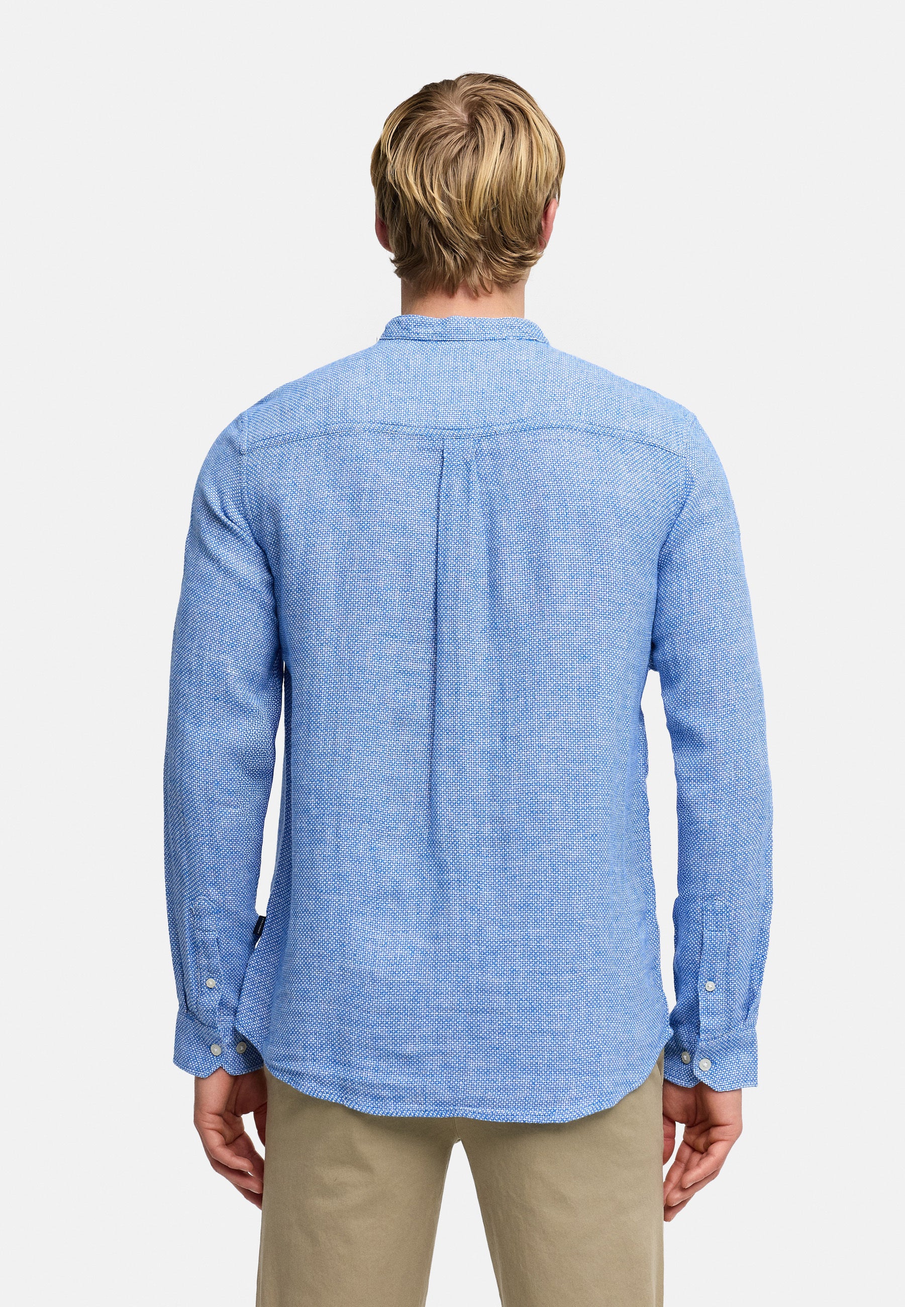 Hemd Langarm KSGallagher Palace Blue Produktbild