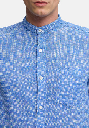 Hemd Langarm KSGallagher Palace Blue Produktbild