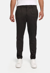 Trousers KSClub Texture Brown check