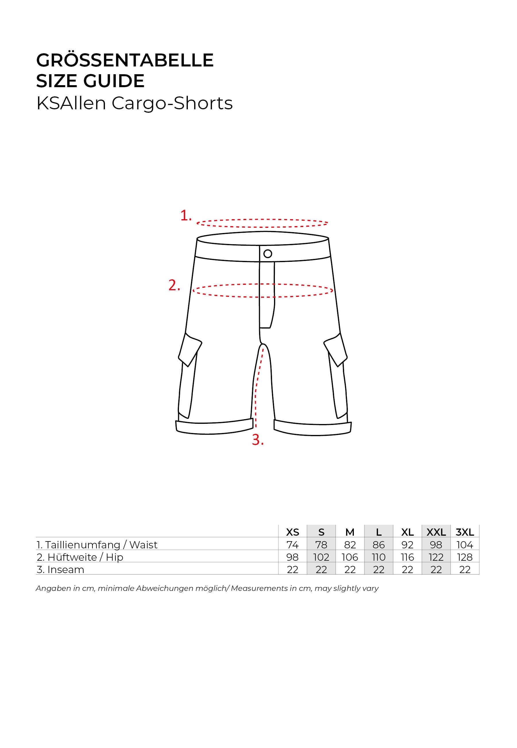 Shorts Cargo KSAllen Army Produktbild