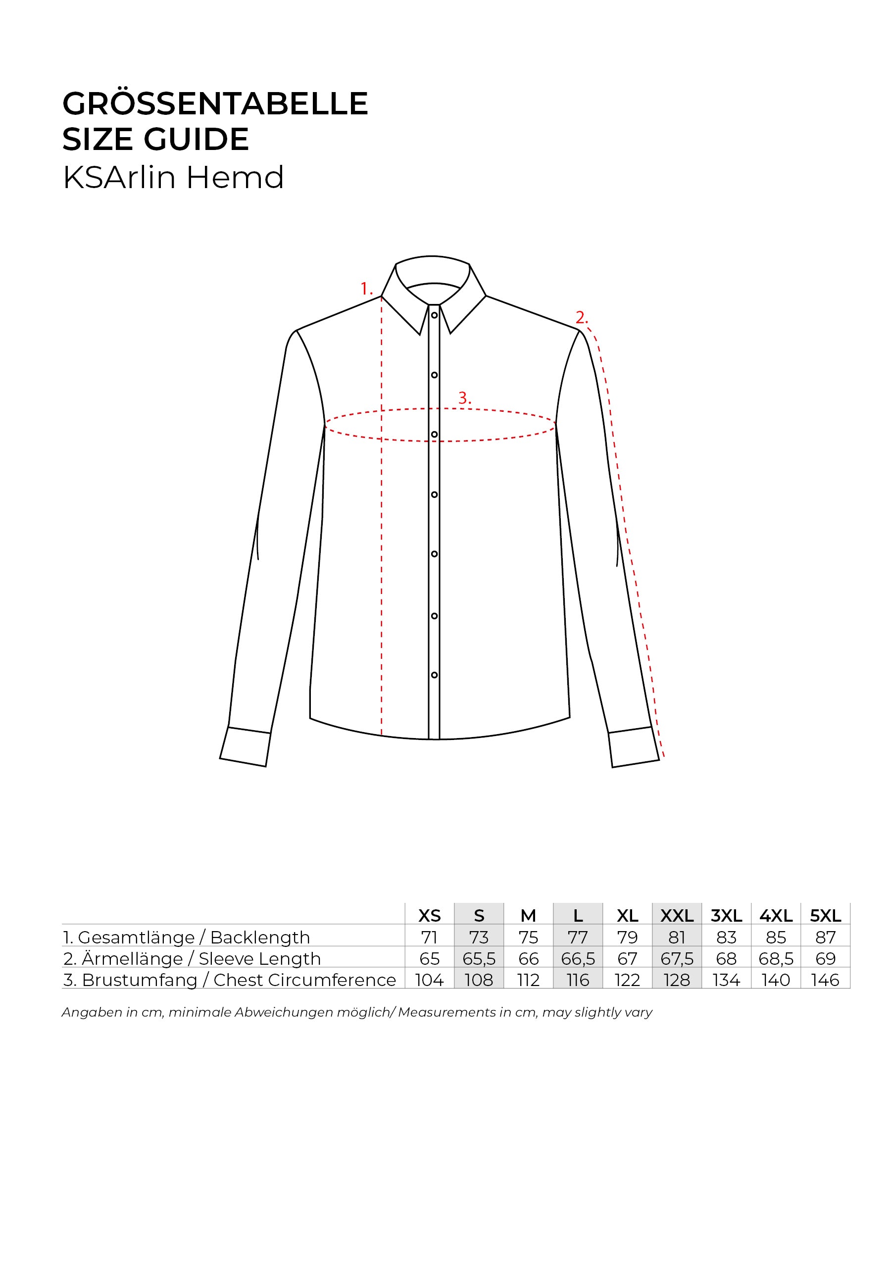 Hemd Langarm KSArlin Surf Produktbild