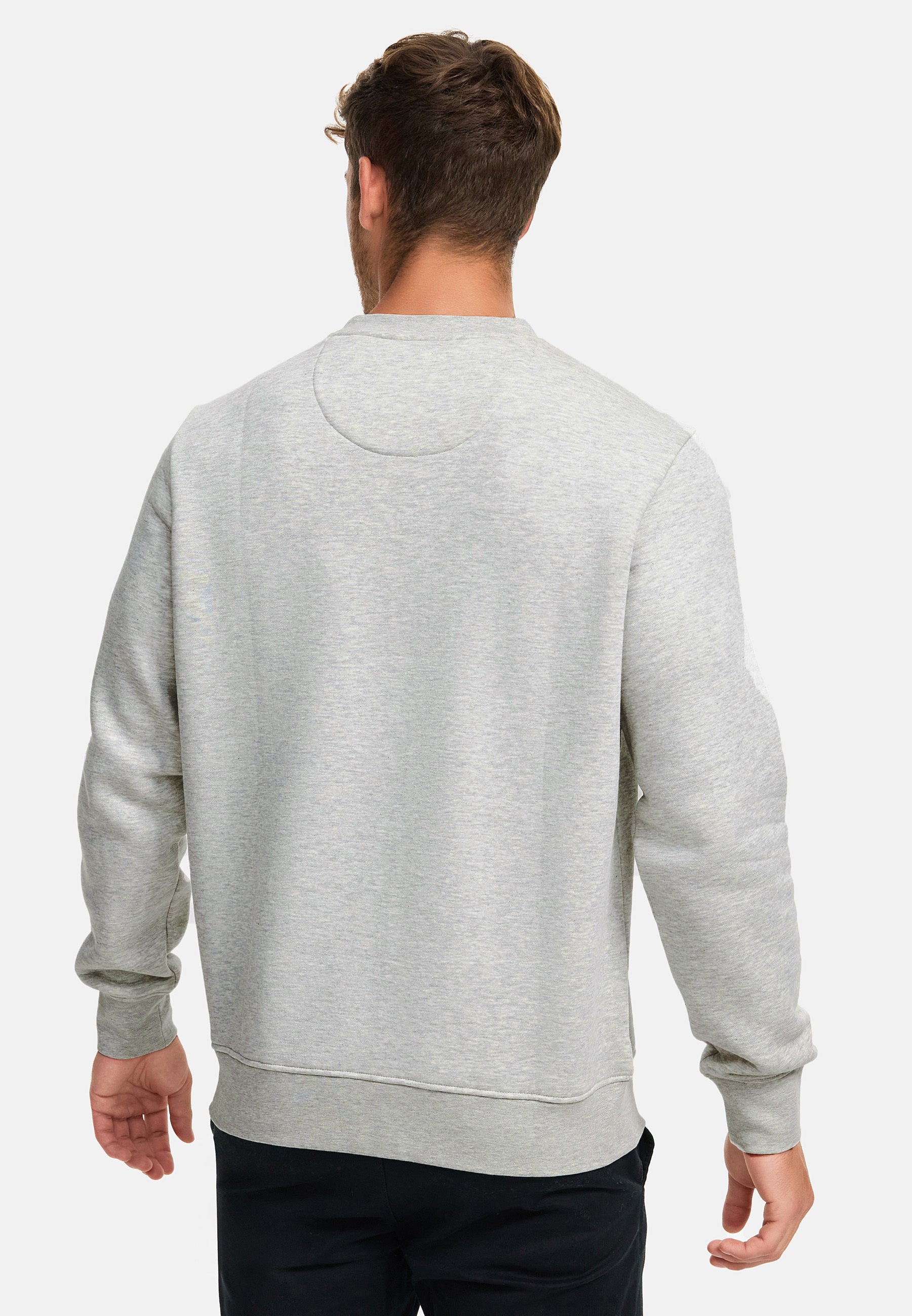 Sweatshirt KSLars Lt Grey Mix Produktbild