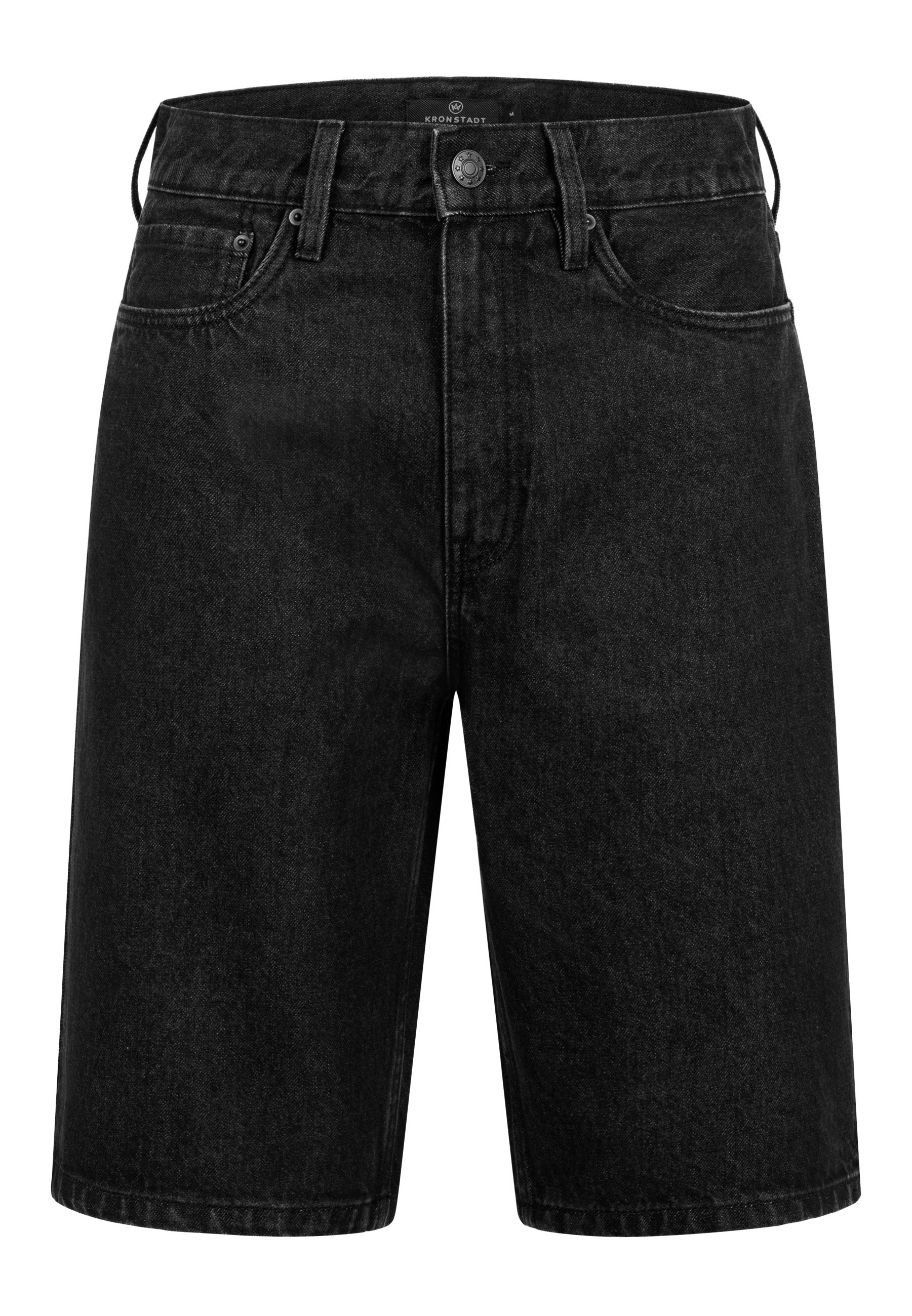 KRONSTADT | Men's Shorts Jeans KSBoldgate Ultra Black – Kronstadt