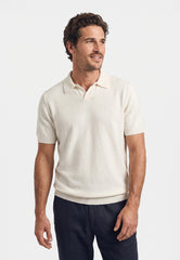 Polo Shirt KSBlake Knit Vanilla Ice