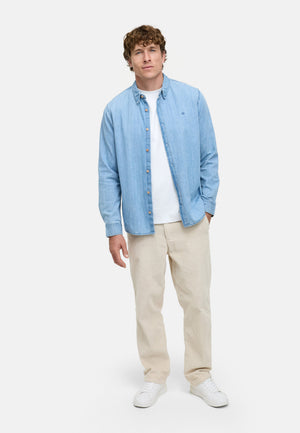 Langarmshirt KSMalwyn Blue Wash Produktbild