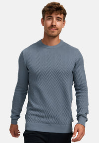 Knitted Sweater KSCarlo Sea Blue