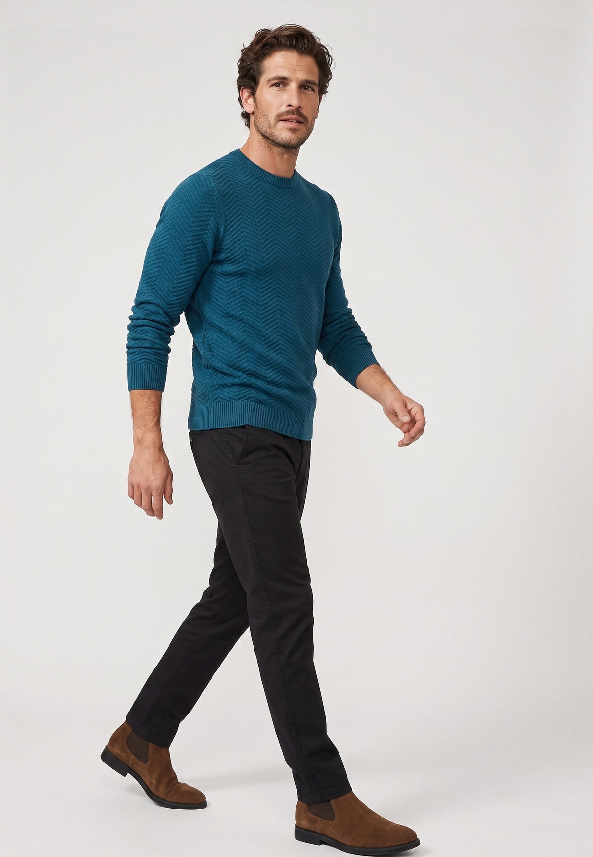 Pull en tricot KSCarlo Army Mix