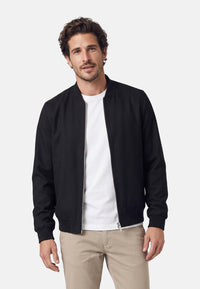 Veste de mi-saison Hendrik Blouson aviateur Black