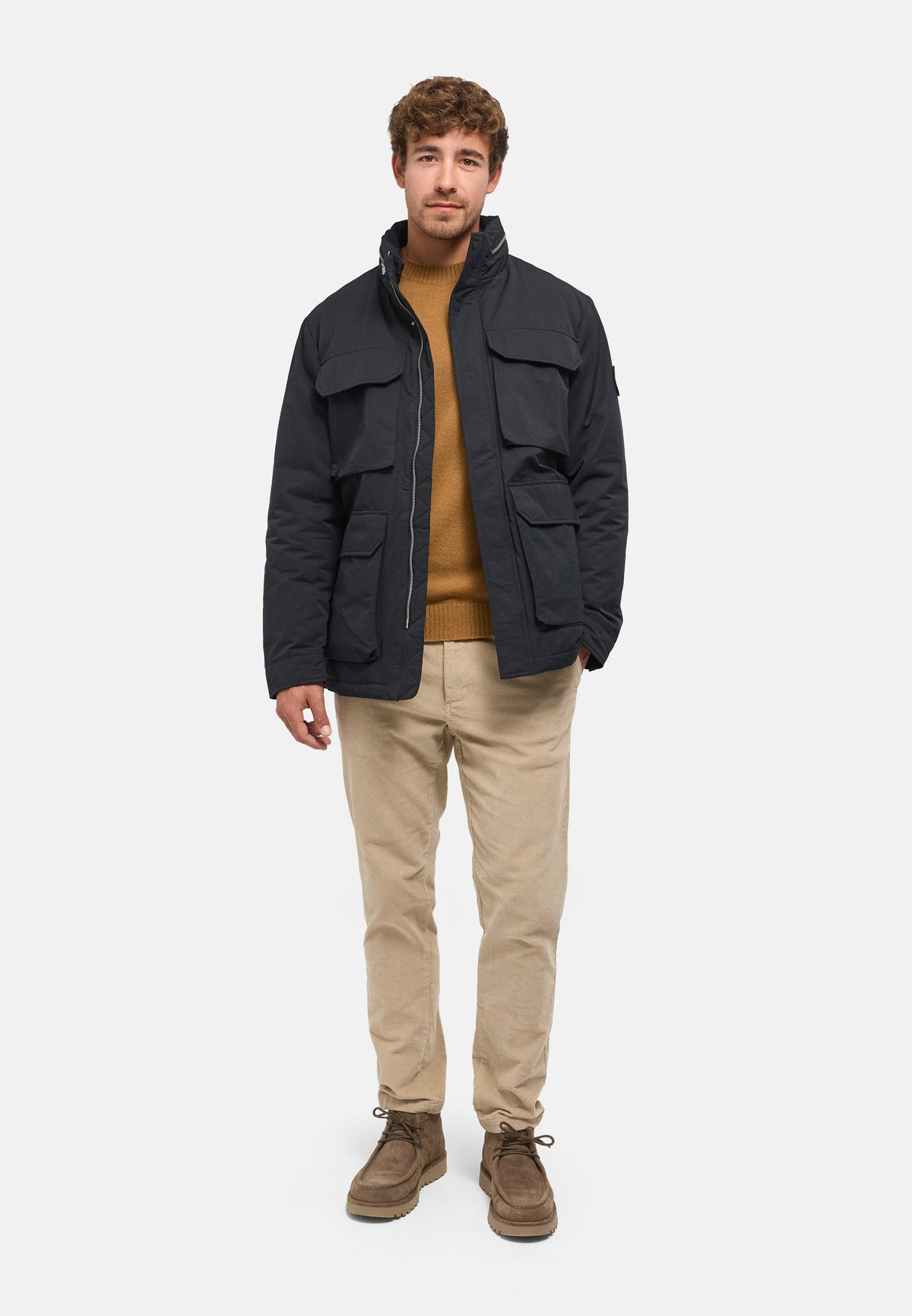Parka KSMonty gefütterter Mantel Black Produktbild