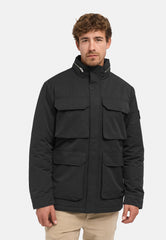 Parka KSMonty gefütterter Mantel Black