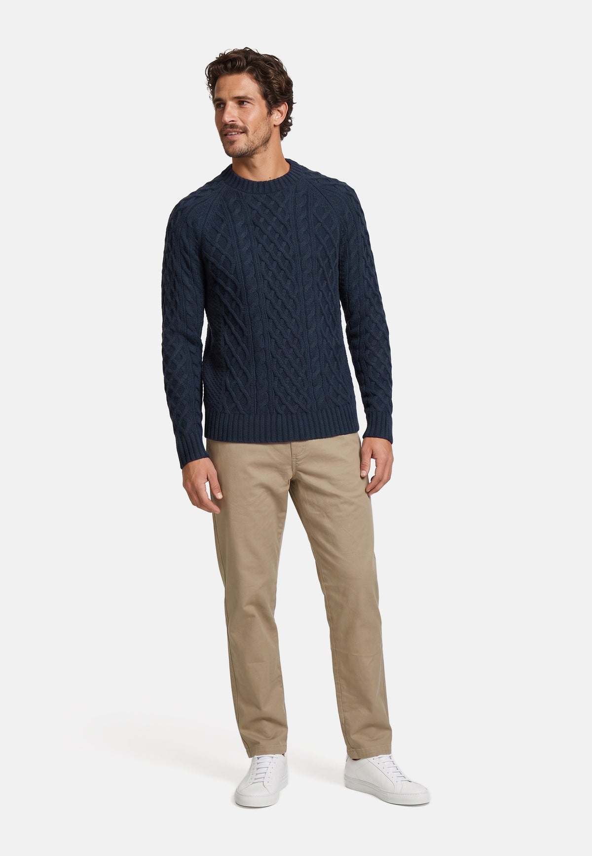 Pull en maille KSWard col rond Sky Captain