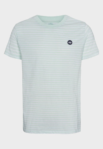 t-shirt Organic/Recycled striped Timmi White/Navy - Kronstadtbrand –